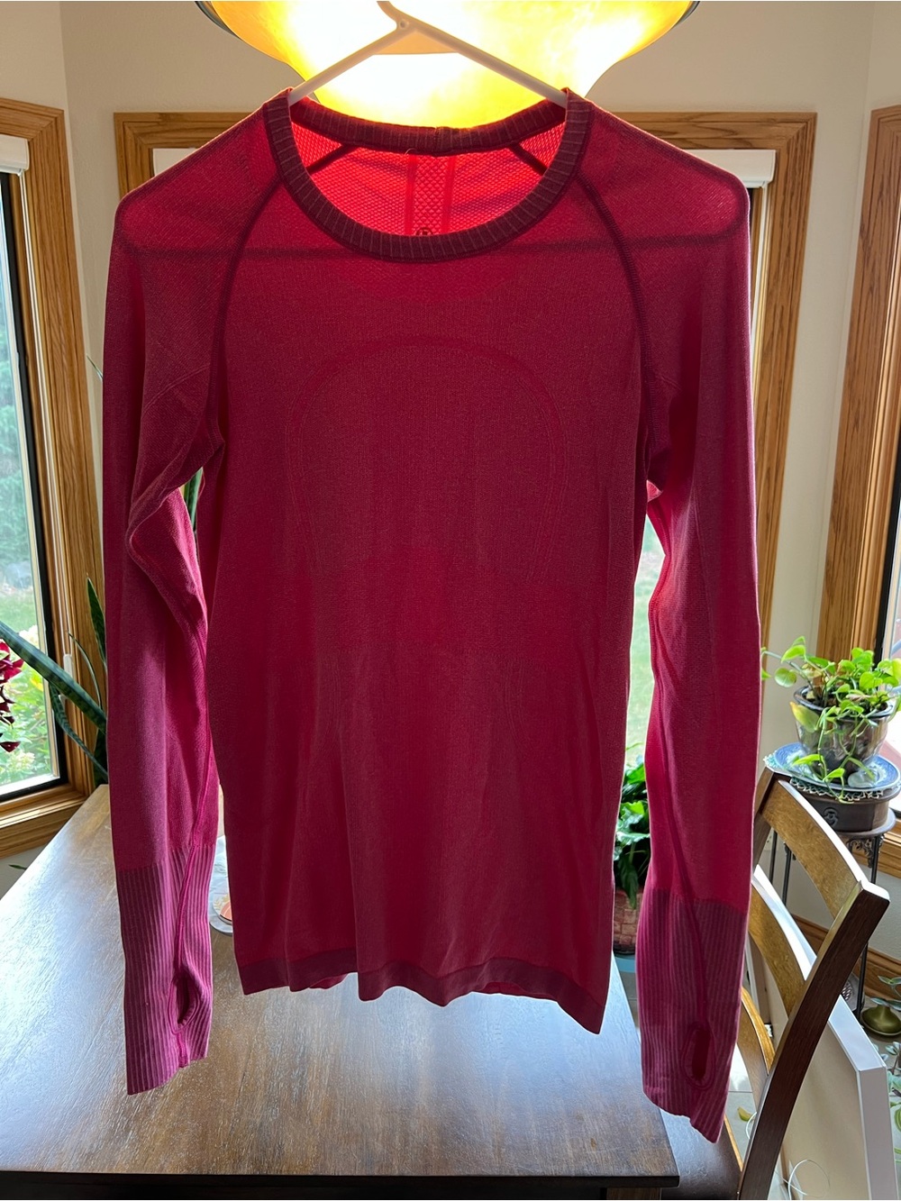 LuluLemon Pink Running Shirt